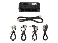 Jabra LINK - Elektronisk krokomkopplingsadapter för trådlöst headset, VoIP-telefon 14201-45