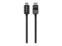 Belkin High Speed HDMI Cable with Ethernet - HDMI-kabel med Ethernet - HDMI hane till HDMI hane - 3.6 m - dubbelt skärmad AV10090BT12