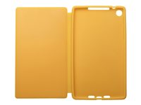 ASUS Travel Cover - Skydd för surfplatta - termoplastisk polyuretan (TPU) - orange - för Nexus 7 (2013) 90-XB3TOKSL001Q0-