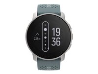 Suunto 9 Peak - Sportklocka med rem - silikon - mossgrå - handledsstorlek: 125-175 mm - Bluetooth - 62 g SS050524000