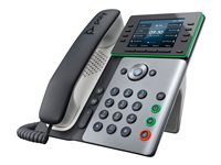 HP Poly Edge E320 - VoIP-telefon - med Bluetooth interface - 3-riktad samtalsförmåg - SIP - midnattsblå, vit 82M88AA