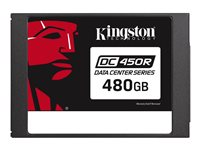 Kingston Data Center DC450R - SSD - krypterat - 480 GB - inbyggd - 2.5" - SATA 6Gb/s - 256 bitars AES - Self-Encrypting Drive (SED) SEDC450R/480G
