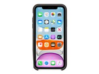 Apple - Baksidesskydd för mobiltelefon - silikon - svart - för iPhone 11 MWVU2ZM/A