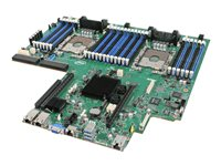 Intel Server Board S2600WF0R - Moderkort - Intel - Socket P - 2 CPU:n som stöds - C624 Chipuppsättning - USB 3.0 - inbyggda grafiken S2600WF0R