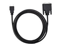 Targus - Adapterkabel - DVI-D hane till HDMI hane - 1.83 m - svart ACC973EUZ