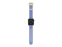 OtterBox All Day Comfort - Band för smart klocka - 38/40/41mm - serendipityblå - för Apple Watch Hermès Series 9, Series 10, Series 8, Series 9 77-93707