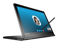Lenovo ThinkPad S1 Yoga 20C0 - Ultrabook - Core i5 4300U / 1.9 GHz - Windows 7 Pro 64-bitars/Windows 8.1 Pro 64-bitars nedgradering - förinstallerad: Windows 7 - 8 GB RAM - 500 GB Hybridenhet - 12.5" pekskärm bred 1920 x 1080 / Full HD - Intel HD Graphics 20C0003TMS+4X10A06083