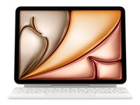 Apple Magic Keyboard - Tangentbord och foliefodral - med pekdyna - Apple Smart connector - QWERTY - dansk - för Apple 10.9-inch iPad Air (4th generation, 5th generation); 11-inch iPad Air M2 Wi-Fi, M2 Wi-Fi + Cellular, M3 Wi-Fi, M3 Wi-Fi + Cellular MDFV4DK/A