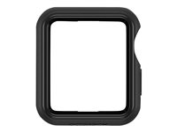 OtterBox EXO EDGE - Stötsskydd för smartwatch - polykarbonat, TPE - svart - för Apple Watch (38 mm) 77-63617