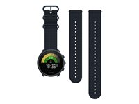 Suunto 9 Baro - Granitblå - sportklocka med rem - nylon - granitblå - handledsstorlek: 130-220 mm - Bluetooth - 66.9 g SS050565000