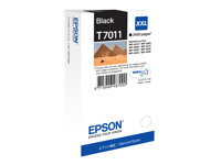 Epson T7011 - 63.2 ml - XXL-storlek - svart - original - blister - bläckpatron - för WorkForce Pro WP-4015 DN, WP-4095 DN, WP-4515 DN, WP-4525 DNF, WP-4595 DNF C13T70114010