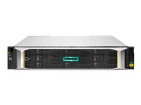 HPE Modular Smart Array 2060 10GBase-T iSCSI SFF Storage - Hårddiskarray - 0 TB - 24 fack (SCSI) - iSCSI (10 GbE) (extern) - kan monteras i rack - 2U R7J73A