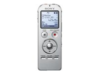 Sony ICD-UX533 - Röstinspelare - 4 GB - silver ICDUX533S.CE7