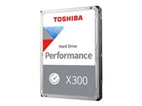 Toshiba X300 Performance HDWR780UZSVA - Hårddisk - 8 TB - inbyggd - 3.5" - SATA 6Gb/s - 7200 rpm - buffert: 512 MB HDWR780UZSVA