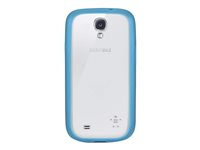 Belkin View - Skyddsfodral för mobiltelefon - polykarbonat - klar, topaz - för Samsung Galaxy S4 F8M565BTC03