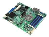 Intel Server Board S1400FP4 - Moderkort - SSI ATX - LGA1356-uttag - C602-A Chipuppsättning - 4 x Gigabit LAN - inbyggda grafiken DBS1400FP4