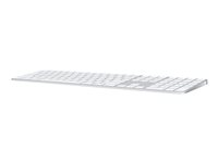 Apple Magic Keyboard with Touch ID and Numeric Keypad - Tangentbord - trådlös - Bluetooth - QWERTY - dansk MK2C3DK/A