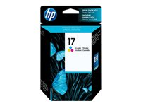 HP 17 - 15 ml - färg (cyan, magenta, gul) - original - bläckpatron - för Deskjet 816c, 825c, 825cvr, 840c, 841c, 842c, 843c, 843cxe, 845c, 845cvr C6625A