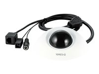 D-Link DCS 6210BS Full HD Mini Fixed Smoked Dome Network Camera - Nätverksövervakningskamera - kupol - utomhusbruk - vandalsäker/vädersäker - färg - 2 MP - 1920 x 1080 - fast lins - ljud - LAN 10/100 - MPEG-4, MJPEG, H.264 - DC 12 V/PoE DCS-6210BS