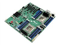 Intel Workstation Board W2600CR2 - Moderkort - LGA2011-uttag - 2 CPU:n som stöds - C600-A Chipuppsättning - FireWire - 2 x Gigabit LAN - inbyggda grafiken - HD-ljud (8 kanaler) W2600CR2