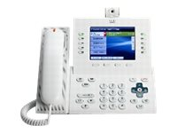 Cisco Unified IP Phone 9951 Standard - IP-videotelefon - SIP - multilinje - arctic white CP-9951-W-CAM-K9=