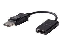 Dell DisplayPort to HDMI Adapter - Videokonverterare - DisplayPort - HDMI - för OptiPlex 30XX, 3280, 50XX, 5480, 70XX, 74XX, 77XX; Precision 32XX, 3440, 3640 DANAUBC087