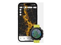 Suunto Vertical - Glasfiberarmerad polyamid - sportklocka med rem - silikon - handledsstorlek: 125-175 mm - display 1.4" - Bluetooth - 86 g - svart lime SS050864000