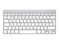 Apple Wireless Keyboard - Tangentbord - Bluetooth - brittisk - eloxerad aluminium MC184B/B