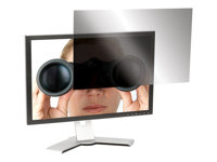 Targus Privacy Screen 20.1" Widescreen (16:10) - Filter för personlig integritet - 20,1 tum bred - genomskinligt svart ASF201WEU