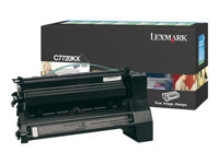 Lexmark - Extra lång livslängd - svart - original - tonerkassett LCCP, LRP - för Lexmark C772, C772dn, C772dtn, C772n, X772e MFP, X772e MFP Page Plus Solution, X772es MFP C7720KX