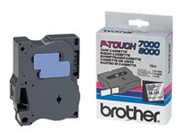 Brother TX151 - Svart på klar - Rulle ( 2,4 cm x 8 m) 1 kassett(er) bandlaminat - för P-Touch PT-7000, PT-8000, PT-PC TX151
