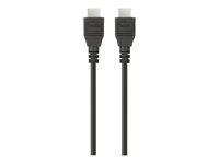 Belkin High Speed HDMI Cable - HDMI-kabel - HDMI hane till HDMI hane - 5 m - svart HDMI0018G-5M