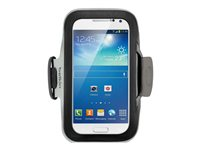 Belkin Slim Fit Armband - Armband för mobiltelefon - neopren - svart - för Samsung Galaxy S4 Mini F8M637BTC00