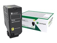 Lexmark - Lång livslängd - gul - original - tonerkassett LCCP, LRP - för Lexmark CS725de, CS725dte 74C2HY0