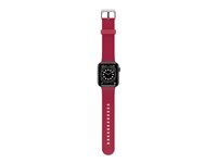 OtterBox All Day Comfort - Band för smart klocka - 42/44/45mm - rouge rubellite (rosa) - för Apple Watch Hermès Series 9, Series 10, Series 8, Series 9 77-93701