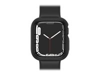 OtterBox EXO EDGE - Stötsskydd för smartwatch - polykarbonat, TPE - svart - för Apple Watch (41 mm) 77-87562