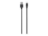 Belkin MIXIT - Lightning-kabel - Lightning hane till USB hane - 3 m - svart F8J023BT3MBLKTS