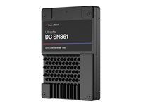 WD Ultrastar DC SN861 WUS6CA264PSP9X3 - SSD - datacenter - 6.4 TB - inbyggd - 2.5" - U.2 PCIe 5.0 x4 (NVMe) 0TS2533