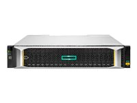 HPE Modular Smart Array 2062 10GBase-T iSCSI LFF Storage - Hårddiskarray - 3.84 TB - 12 fack (SAS-3) - SSD 1.92 TB x 2 - iSCSI (10 GbE) (extern) - kan monteras i rack - 2U R7J70A