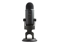 Blue Microphones Yeti - Game Streaming Kit mikrofon - USB - blackout - med Streamlabs-teman och Pop-filter 988-000528