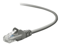 Belkin - Patch-kabel - RJ-45 (hane) till RJ-45 (hane) - 30 m - UTP - CAT 5e - formpressad, hakfri - grå - för Omniview SMB 1x16, SMB 1x8; OmniView SMB CAT5 KVM Switch A3L791B30M-S