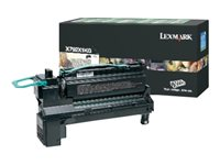 Lexmark - Extra lång livslängd - svart - original - tonerkassett LRP - för Lexmark XS796de, XS796dte 24B5835