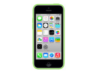 Apple - Fodral för mobiltelefon - silikon - grön MF037ZM/A
