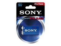 Sony Stamina Plus 6AM6-B1D - Batteri 9V - alkaliskt 6AM6B1D