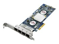 Broadcom NetXtreme II 5709 - Nätverksadapter - PCIe x4 låg profil - Gigabit Ethernet x 4 - för UCS B200 M3, C220 M3, C240 M3 N2XX-ABPCI03-M3=