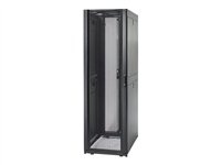 APC NetShelter SX Enclosure - Rack - svart - 48U - 19" AR3107X610