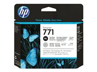 HP 771 - Ljusgrå, foto-svart - skrivhuvud - för DesignJet Z6200, Z6600, Z6610, Z6800, Z6810 CE020A