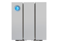 LaCie 2big Thunderbolt 2 - Hårddiskarray - 6 TB - 2 fack - HDD 3 TB x 2 - USB 3.0, Thunderbolt 2 (extern) 9000437EK