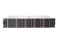 HPE D2700 - Kabinett för lagringsenheter - 25 fack (SATA-300 / SAS-2) - HDD 900 GB x 25 - kan monteras i rack - 2U QK771A