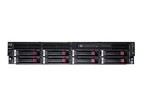 HPE StorageWorks P4300 G2 MDL SAS Storage System - Hårddiskarray - 6 TB - 8 fack ( SAS ) - 8 x HDD 750 GB - DVD-ROM - iSCSI (extern) - kan monteras i rack - 2U AY456A